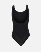 Body in maglia con logo stampato BK81Q61E2 110 ELISABETTA FRANCHI 