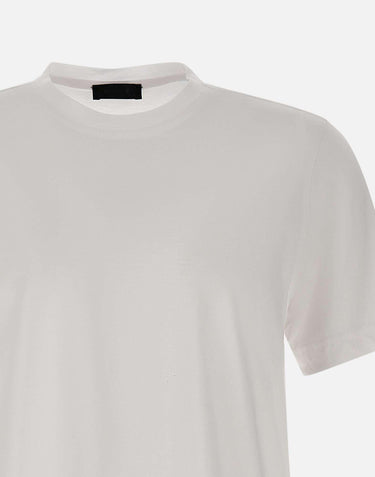 T-shirt in cotone Supima DK97924 BIANCO DIKTAT 