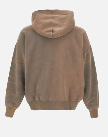 Felpa "HWT Fleece" P401 HFGS425GREY PURPLE BRAND 