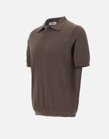 Polo in misto seta e cotone 300423 170 KANGRA 