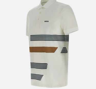 Polo " Paddy Tape Print" 50536785 100 BOSS 