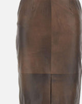Gonna longuette in pelle 116321 2037 ROTATE BIRGER CHRISTENSEN 