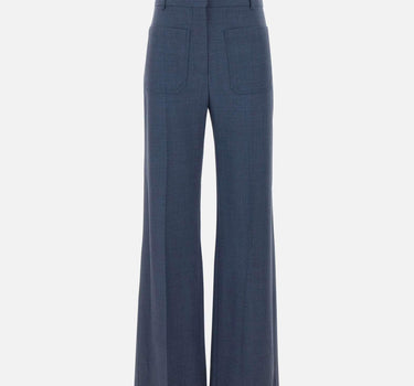 Pantalone "Alina" 1226WTR005115D BLUE VICTORIA BECKHAM 