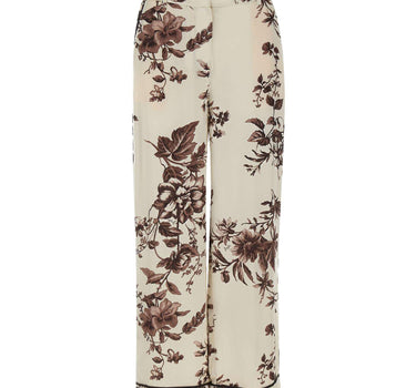 Pantaloni in raso stampato CA6254TS061 P9654 LIU-JO 