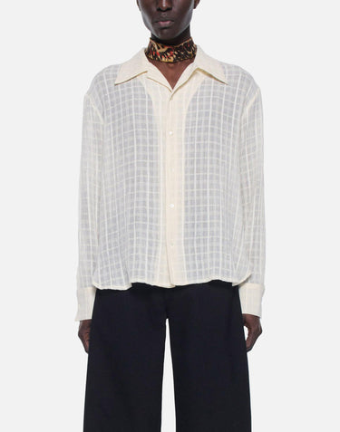 Camicia "Ignacio" in cotone MSS25IGNACIOCLO WHITE SEFR 