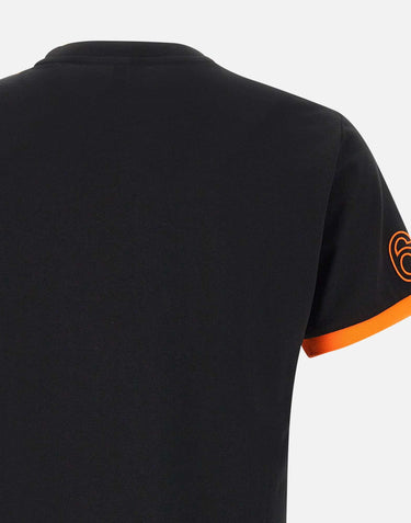 T-shirt  Piquet logo fluo T35125 11 SUN68 