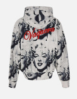 Felpa "Marilyn" VAQ10T013 WHITE VAQUERA 