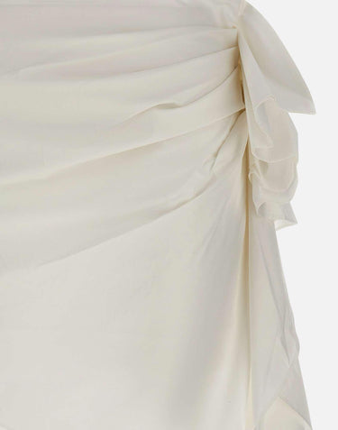 Gonna con drappeggio laterale "Cyprus" 21808 000 THE GARMENT 