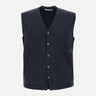 Gilet in  pura lana merino 902233 041 KANGRA 