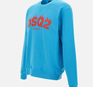 Felpa "Cool fit crewneck" in cotone S71GU0717 S25551511 DSQUARED2 