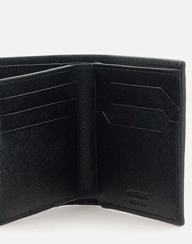 Portafoglio  "Sartorial" in pelle 130318 BLK MONTBLANC 