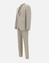 Abito tre pezzi slim fit in lana vergine 50561836 068 BOSS 