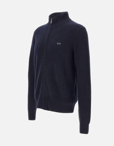 "Track zip sweater" K45135 07 SUN68 