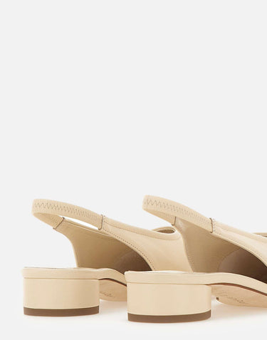 Scarpe slingback "Dua" FLGLVR25RO150 CREAMY AEYDE 