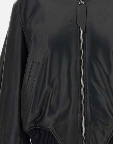Bomber in pelle<BR/> 250WCB00004 LBT128AA100 THE ATTICO 