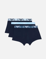 Set tre pack boxer in cotone stretch EM000259 AF20668MB139 EMPORIO ARMANI 