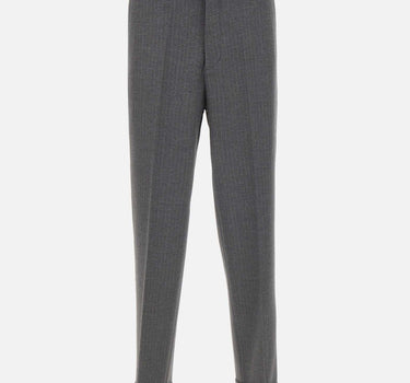 Pantaloni lana e viscosa B0823090 R881 PAOLO PECORA 