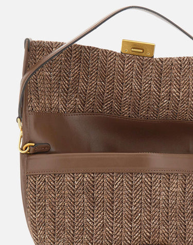 Borsa a spalla "Marigold" BS12246 PGLSPGCHOCO GIANNI CHIARINI 