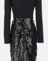 Abito midi annodato pailettes 115254 100 ROTATE BIRGER CHRISTENSEN 