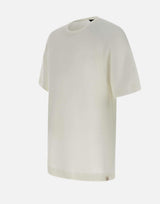 T-shirt "Flak" in tricot cotone e nylon effetto spugna PEU5519 99012254730 PEUTEREY 