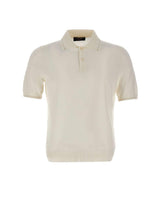 Polo in misto seta 43142 16224002 GRAN SASSO 