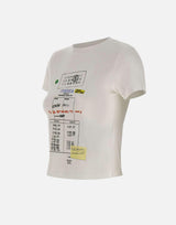 T-shirt stampata S52GC0360 M20185100 MM6 MAISON MARGIELA 