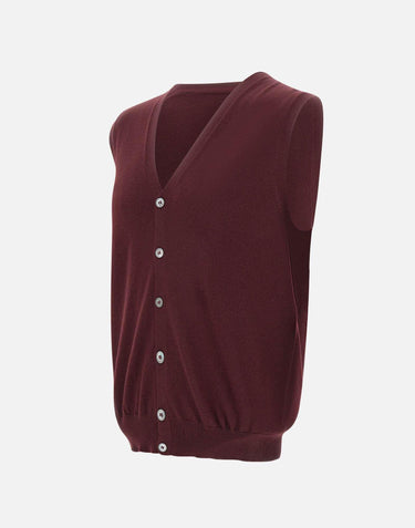 Cardigan in lana merino 58182 14296291 GRAN SASSO 