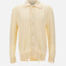 Cardigan in maglia destroyed S6LAMAKP042 015 LANEUS 