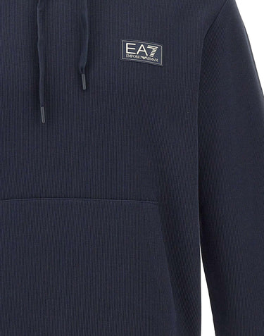 Felpa in cotone con cappuccio 7M002234 AF21822UB102 EA7 