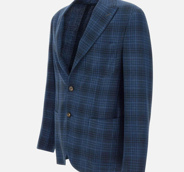 Blazer in lino, lana e seta K75GIAK03 TES0K03311 ELEVENTY 