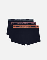 Set tre pack boxer in cotone stretch EM000259 AF20669MB691 EMPORIO ARMANI 
