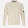 "Merino Wool Felted Crewneck Lens Sweater" 19CMKN198A 110468A103 C.P. COMPANY 