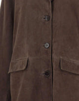 Blazer over in pelle scamosciata 115580 573 ROTATE BIRGER CHRISTENSEN 