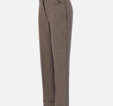 Pantaloni in tessuto mélange CA6367T577A P9578 LIU-JO 