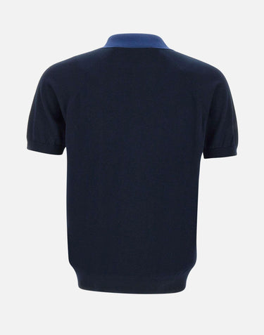 Polo  in maglia di cotone organico 57165 18045598 GRAN SASSO 