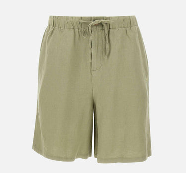 "Linen drawstring shorts" P35217 84 SUN68 