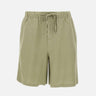 "Linen drawstring shorts" P35217 84 SUN68 