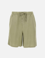"Linen drawstring shorts" P35217 84 SUN68 