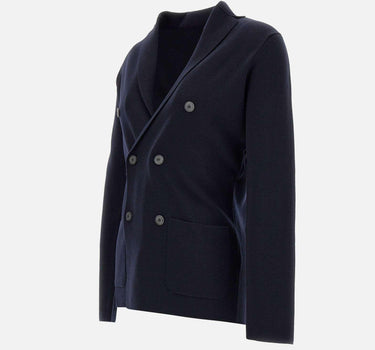 Blazer in maglia di lana merino RJMLDPT WM14M890 FILIPPO DE LAURENTIIS 