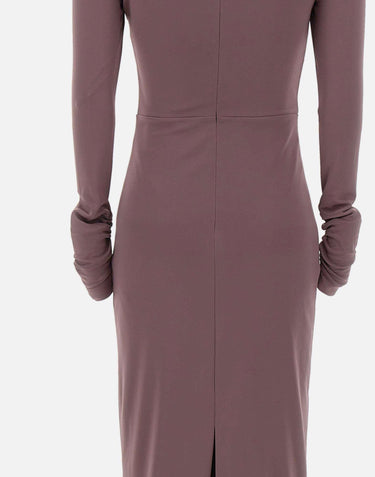 Abito lungo "Nala L/S" 26011455 MAUVE REBECCA VALLANCE 