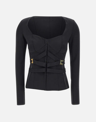 in pregiato tessuto bielastico GI16056E2 110 ELISABETTA FRANCHI 