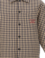 Giacca overshirt con slogan PERMSH270 CO310BG DROLE DE MONSIEUR 