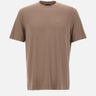 T-shirt in seta e modal EM002996 AF13721U6189 EMPORIO ARMANI 