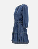 Abito effetto denim 50559071 420 BOSS 