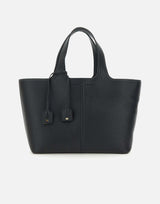 Tote media in materiale sintetico con charms logo BS96A52E2 110 ELISABETTA FRANCHI 