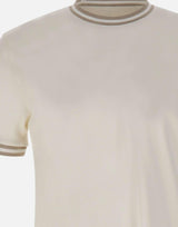 T-shirt con profili a righe M75TSHM13 TES0M291010301 ELEVENTY 