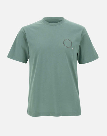 T-shirt  "Stormy Sea World nee" in cotone EM001717 AF14836F9049 EMPORIO ARMANI 