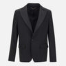Blazer "Tuxedo" in fresco lana GMP01671 P000096590100 GOLDEN GOOSE 