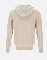 Felpa full zip in misto lana M76MAGM69 MAG0M0430206 ELEVENTY 