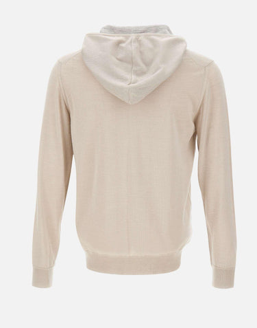 Felpa full zip in misto lana M76MAGM69 MAG0M0430206 ELEVENTY 